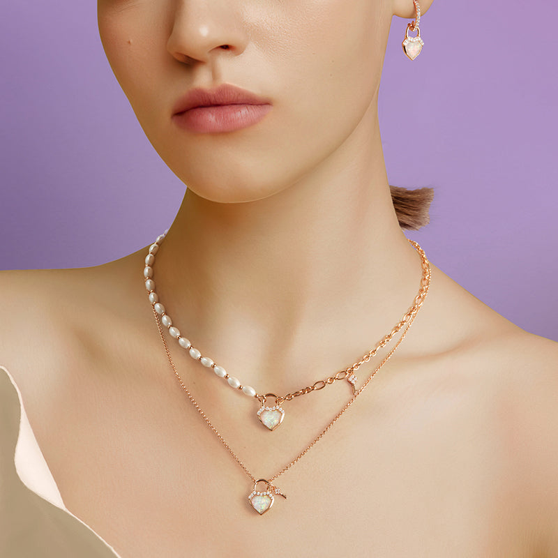 Heart Lock Necklace