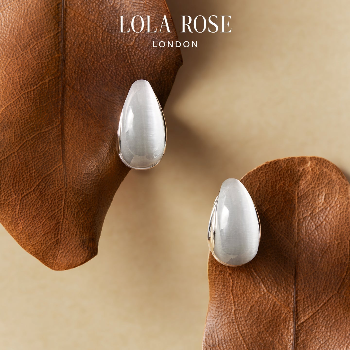 Cat’s Eye Glass Earrings