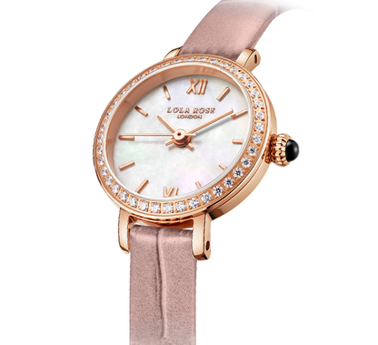 Mother of Pearl Watch With Zircon