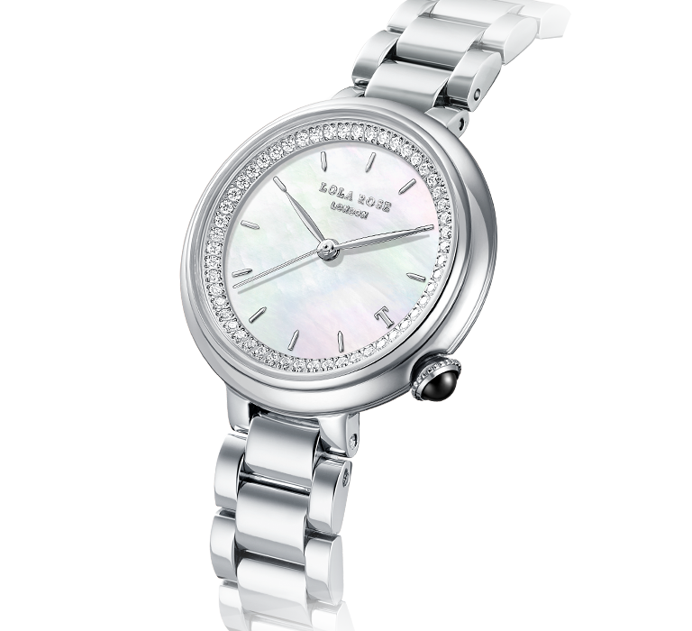 Mother of Pearl Watch With Zircon