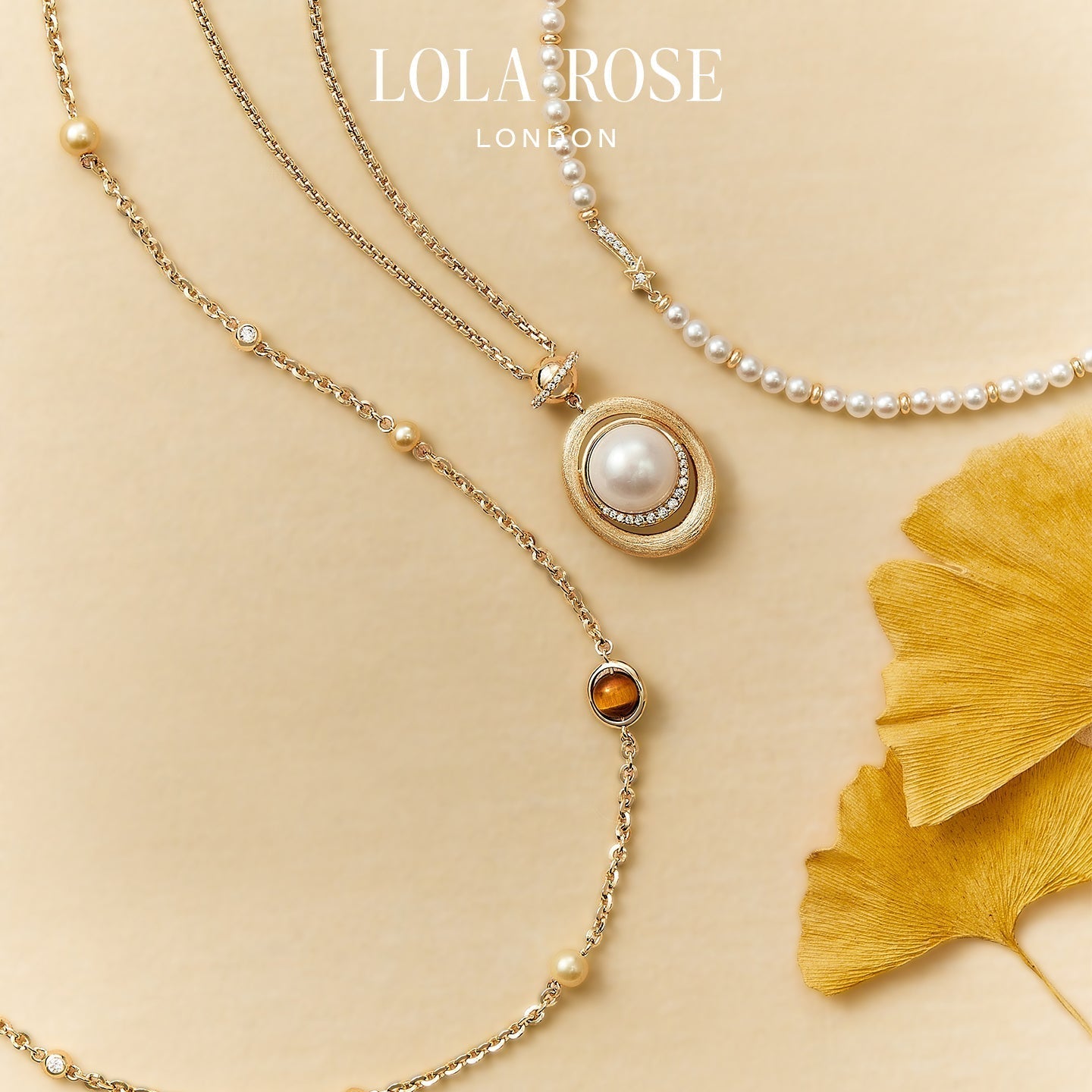 New Heliocentric Mabe Pearl Necklace