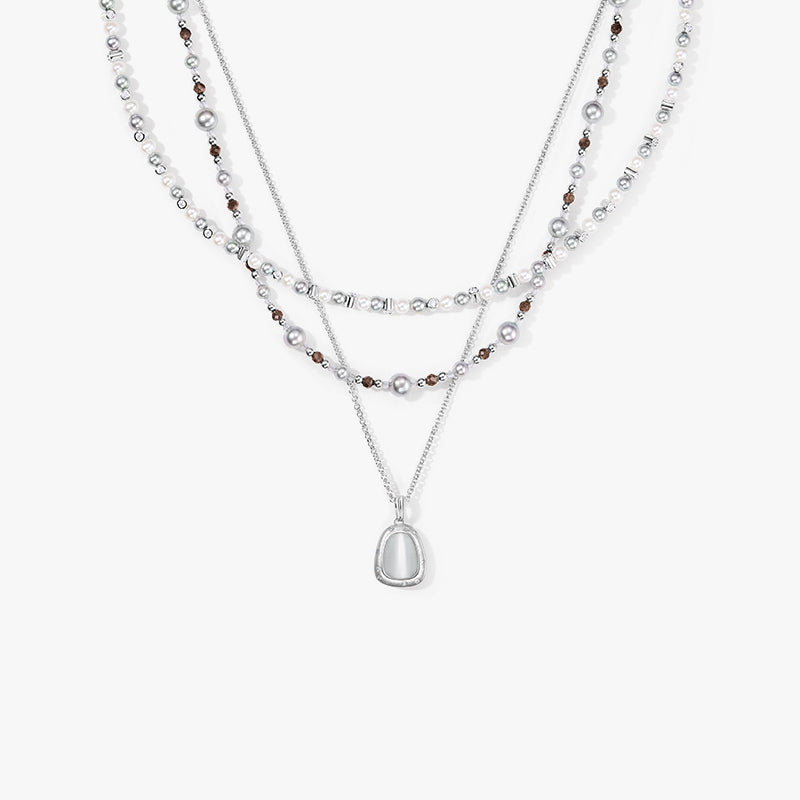 New Cat’s Eye Glass Necklace Gift Set