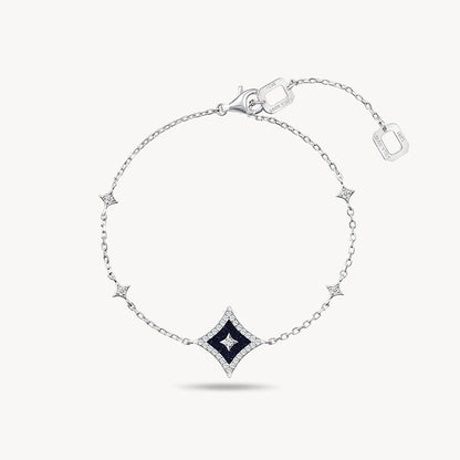 Ms. Lola Black Sandstone Watch & Starlight Bracelet Gift Set