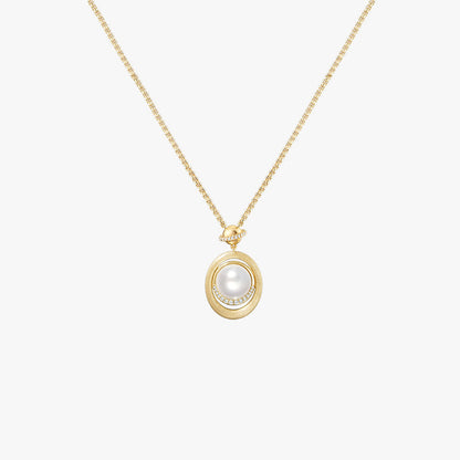 New Heliocentric Mabe Pearl Necklace