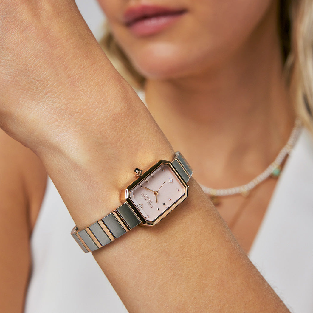 Ms. Lola Quartzite Jade Watch with Quick-Release Strap