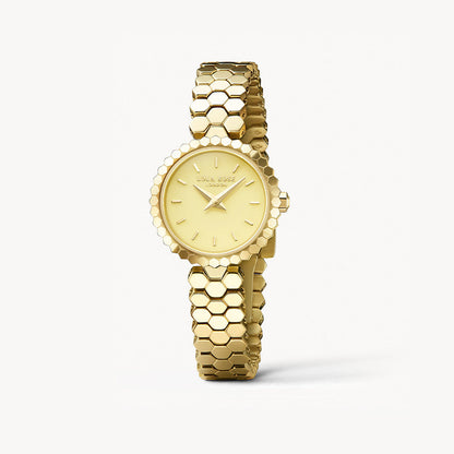 Honeycomb Yellow Onyx Watch