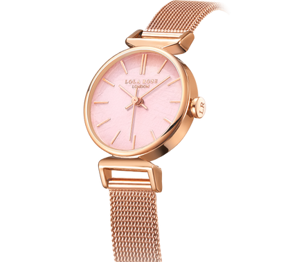 Pink Crystal Watch