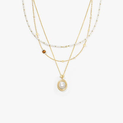 New Heliocentric Pearl Necklace Gift Set