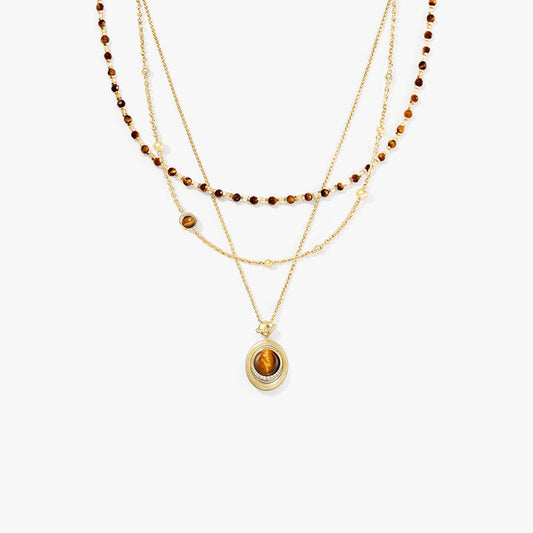 New Heliocentric Tiger’s Eye Necklace Gift Set
