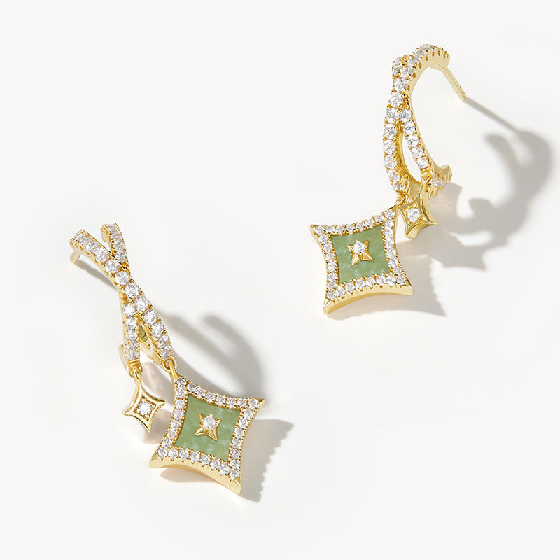 Aventurine Earrings