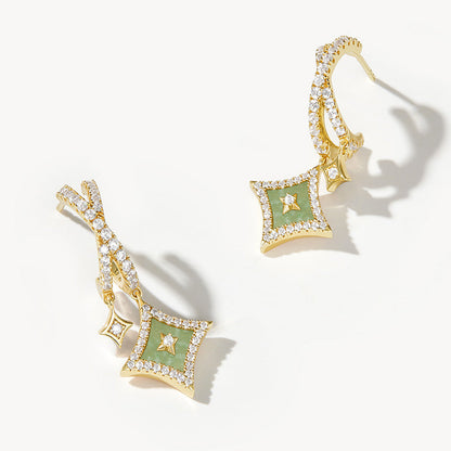 Aventurine Earrings