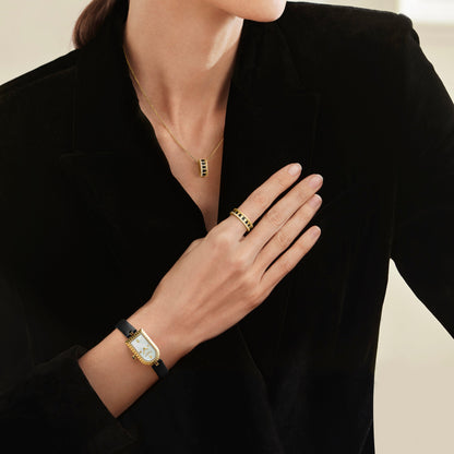 Arch Watch & Necklace Gift Set