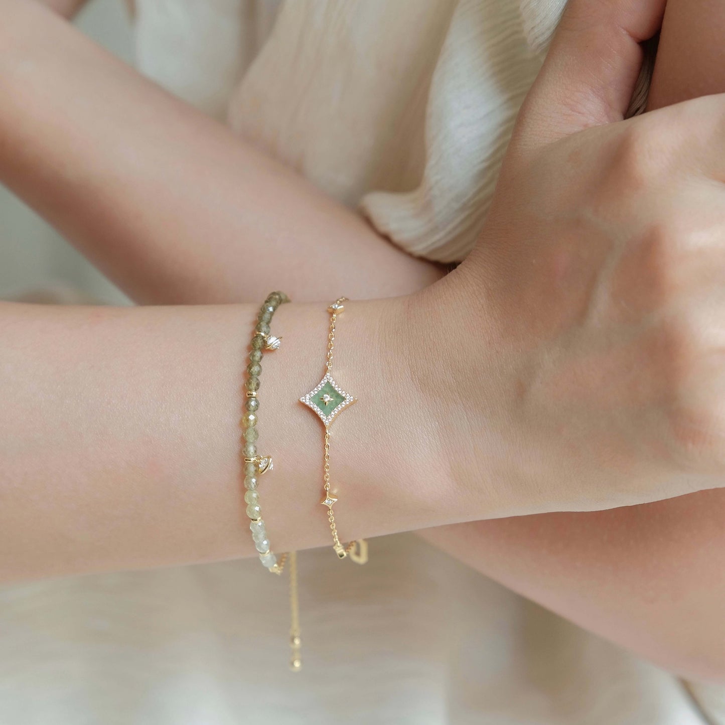 Heliocentric & Aventurine Bracelet Gift Set