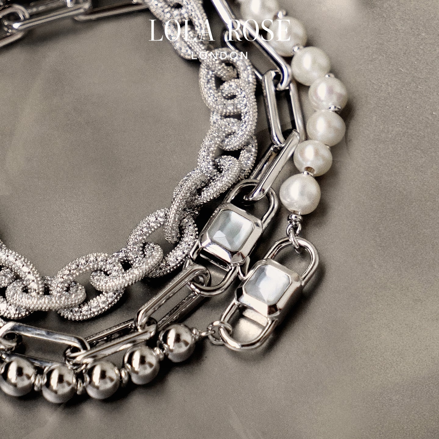 Urban Stacked Chain Bracelet Gift Set