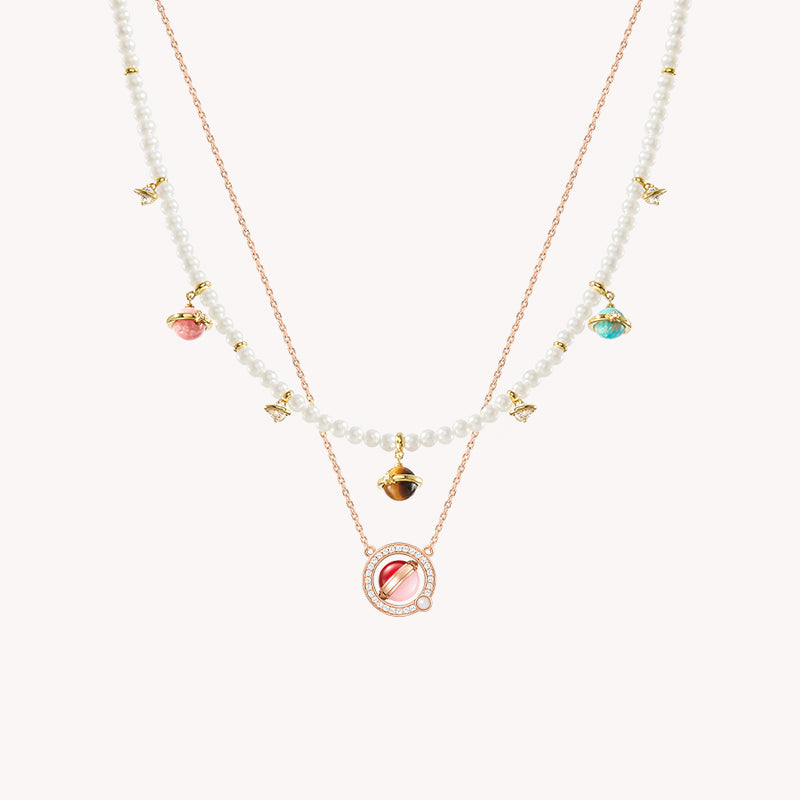 Heliocentric Carnelian Necklace Gift Set