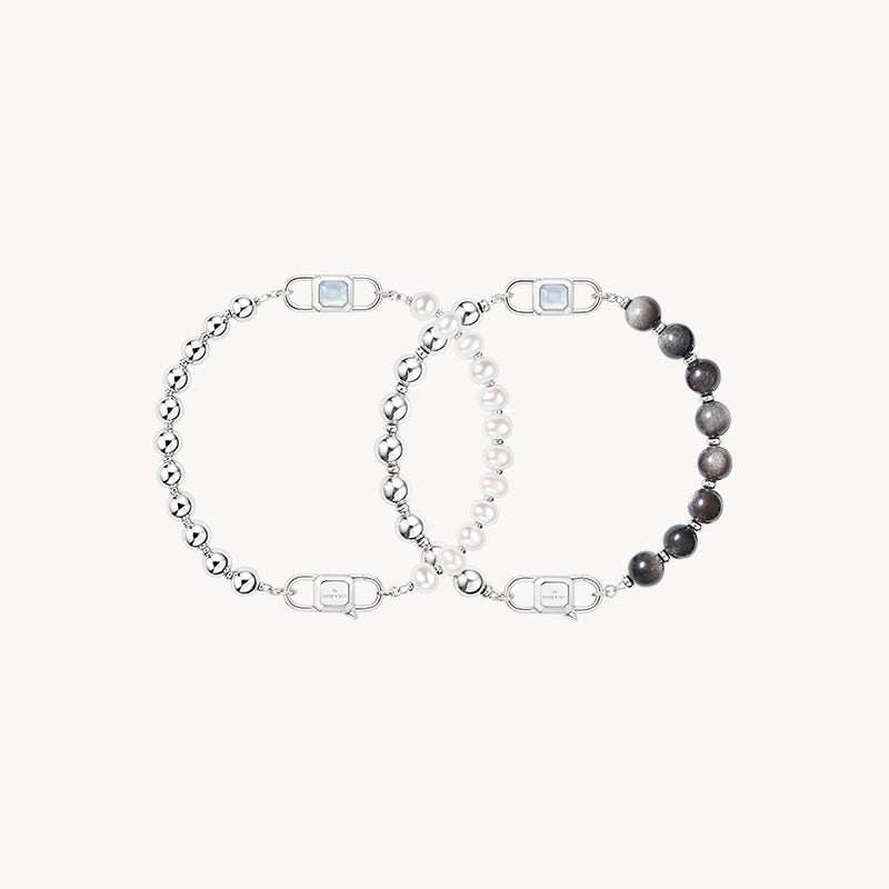 Urban Roam Series Couple Bracelets Gift Set