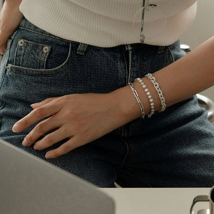 Urban Stacked Chain Bracelet Gift Set