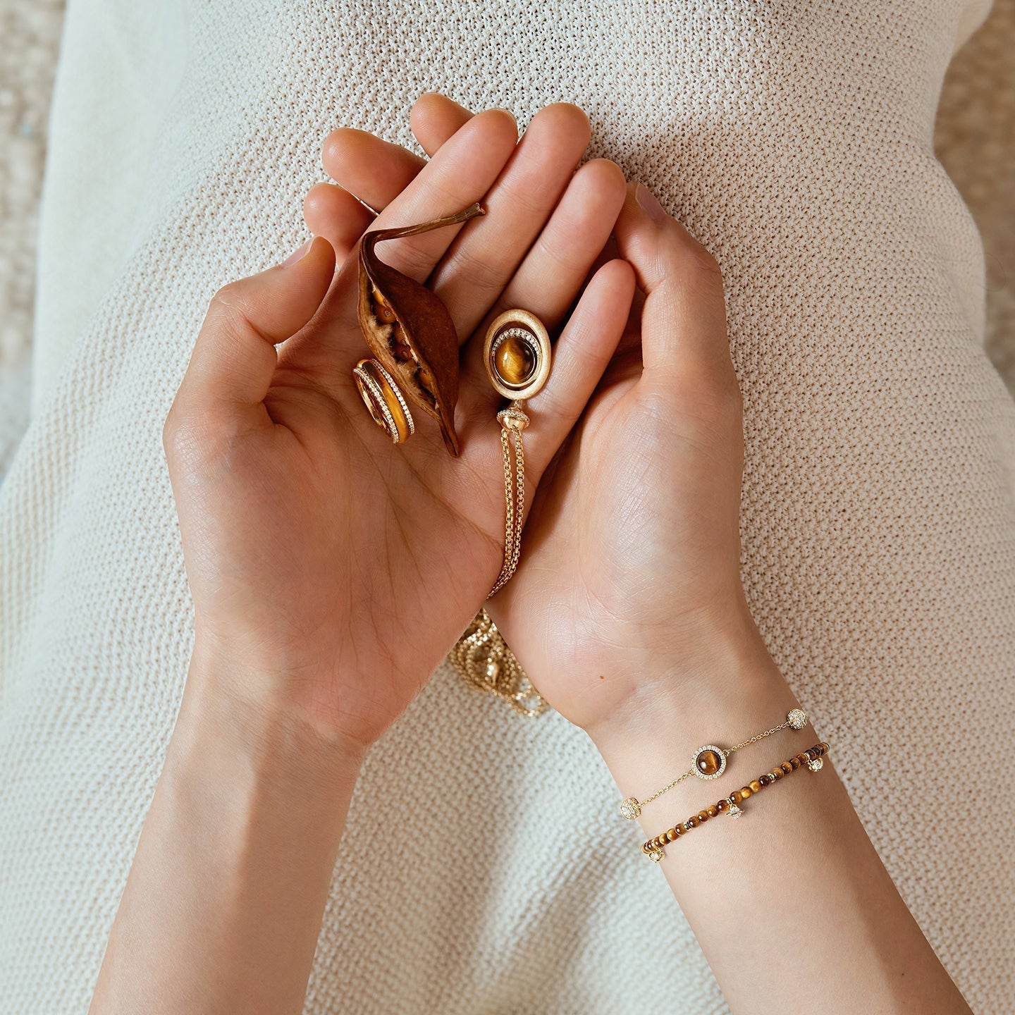 Tiger's Eye Ring