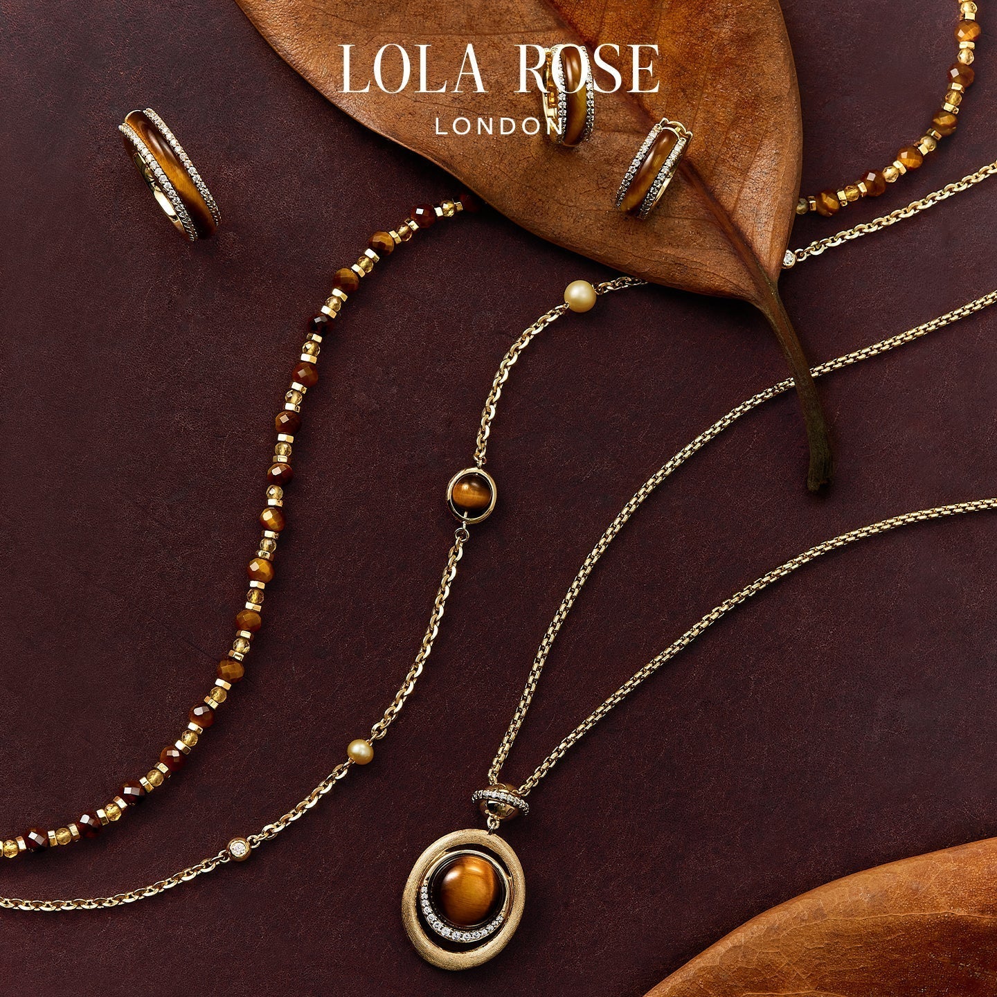 Tiger's Eye Earrings