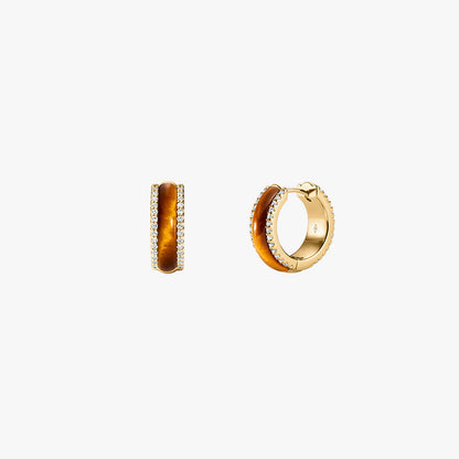Tiger's Eye Earrings