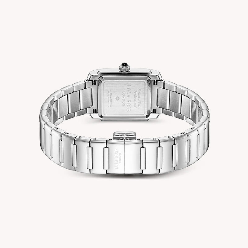 Urban Blue Square Quartzite Jade Watch
