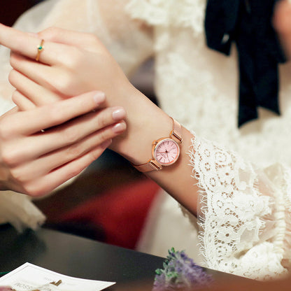 Pink Crystal Watch