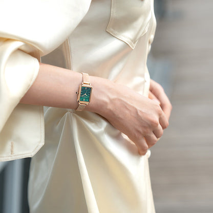 Malachite Textured Watch
