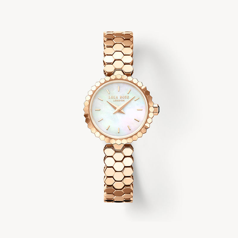 Honeycomb Mother of Pearl Watch