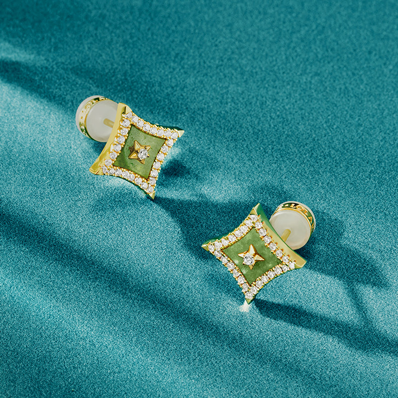Aventurine Starlight Earrings