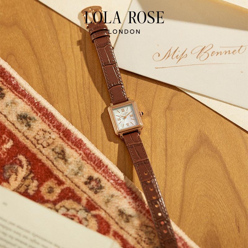New Cube Mother of Pearl Watch