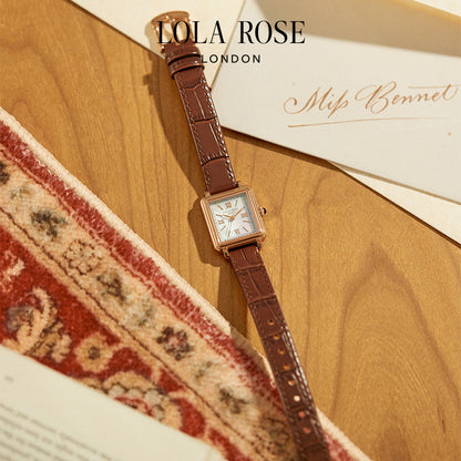 New Cube Mother of Pearl Watch