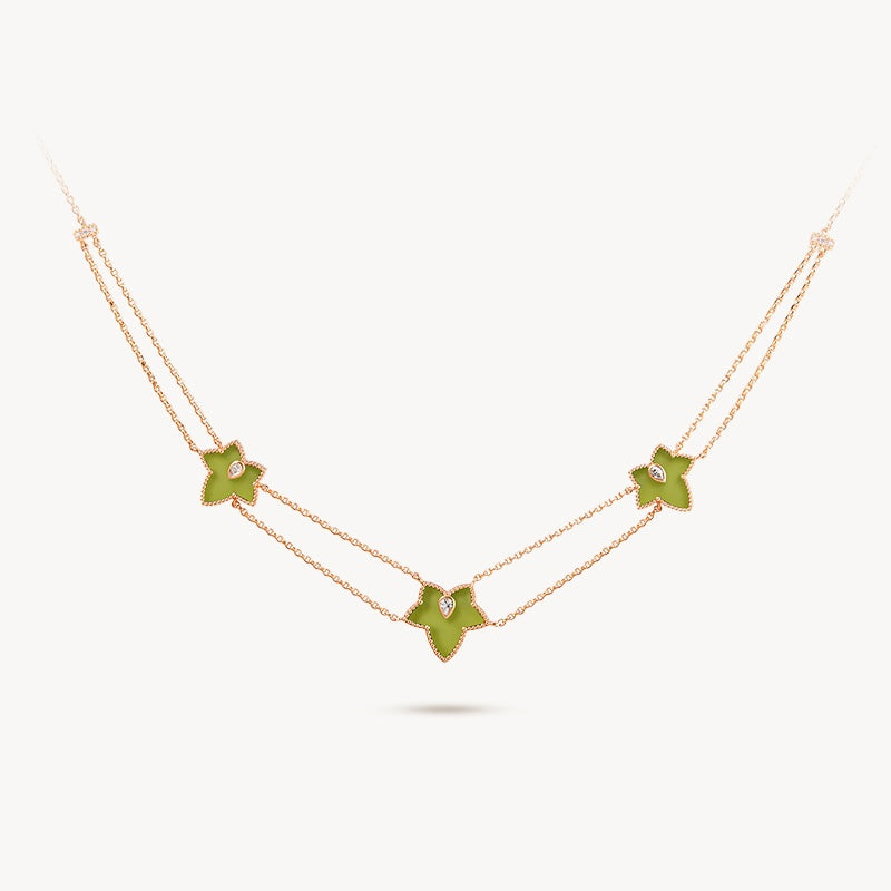Green Onyx Necklace & Earrings & Bracelet Gift Set