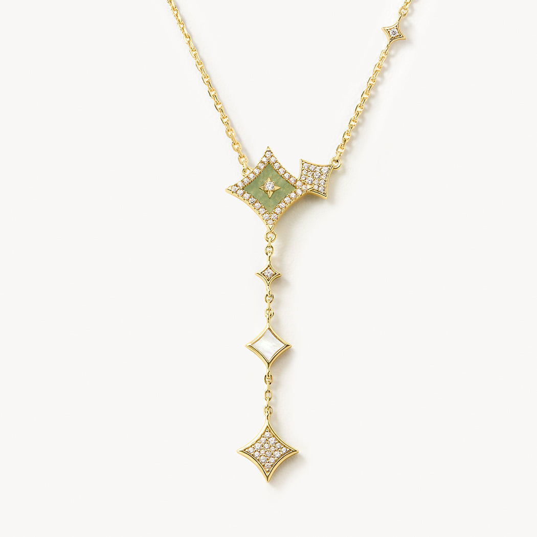 Aventurine Necklace & Earrings & Bracelet Gift Set