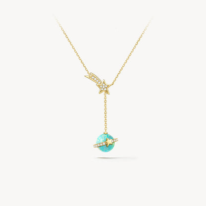 Heliocentric Opal Necklace