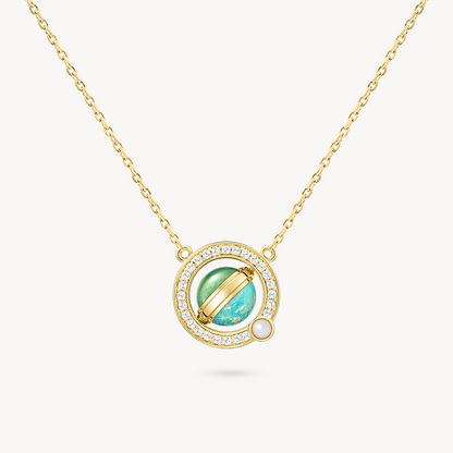 Heliocentric Opal Necklace & Earrings & Bracelet Gift Set