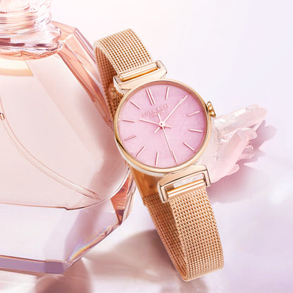Pink Crystal Watch