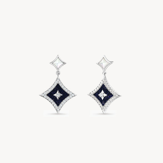 Blue Sandstone Earrings