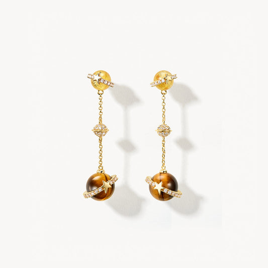 Tiger's Eye Earrings