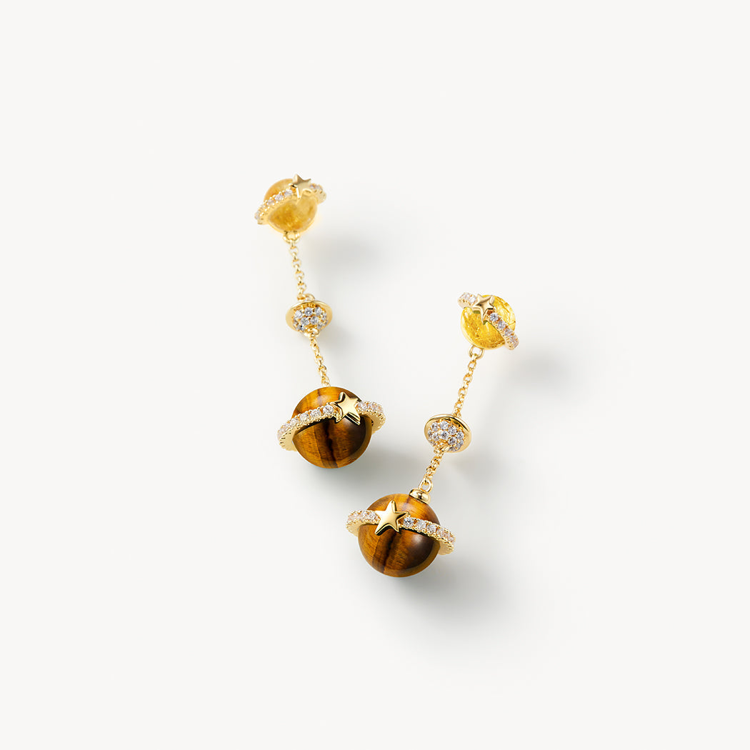 Tiger's Eye Earrings