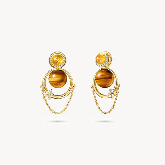 Tiger's Eye Earrings