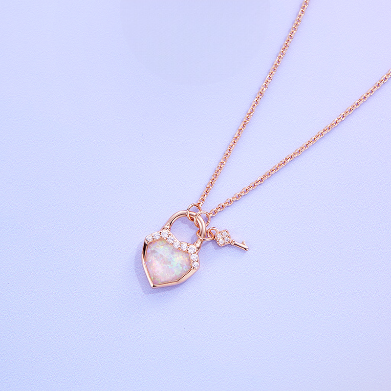 Heart Lock Necklace
