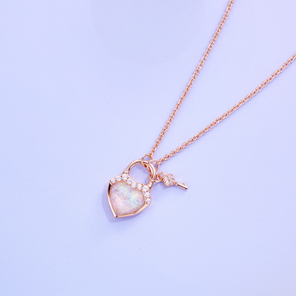 Heart Lock Necklace