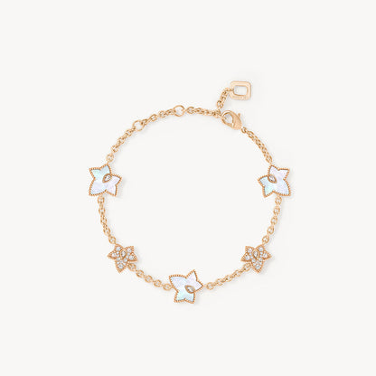 Mother of Pearl Bead Necklace & Earrings & Bracelet Gift Set