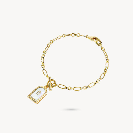 Arch Mother-of-Pearl Bracelet