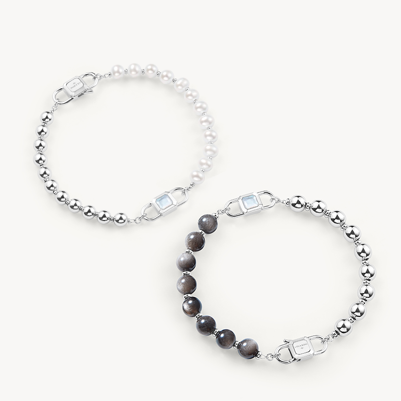 Urban Roam Series Couple Bracelets Gift Set