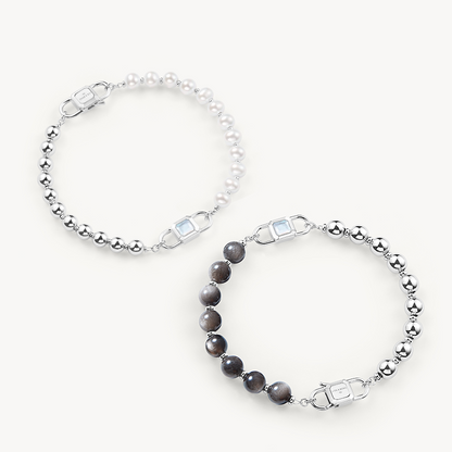 Urban Roam Series Couple Bracelets Gift Set