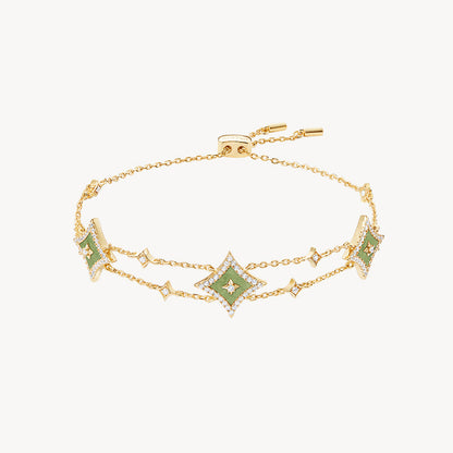 Aventurine Necklace & Earrings & Bracelet Gift Set