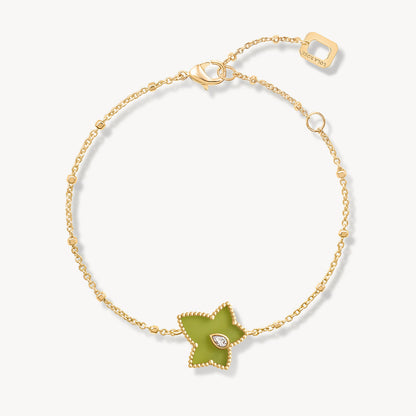 Ms. Lola Green Onyx Watch & Ivy Bead Bracelet Gift Set