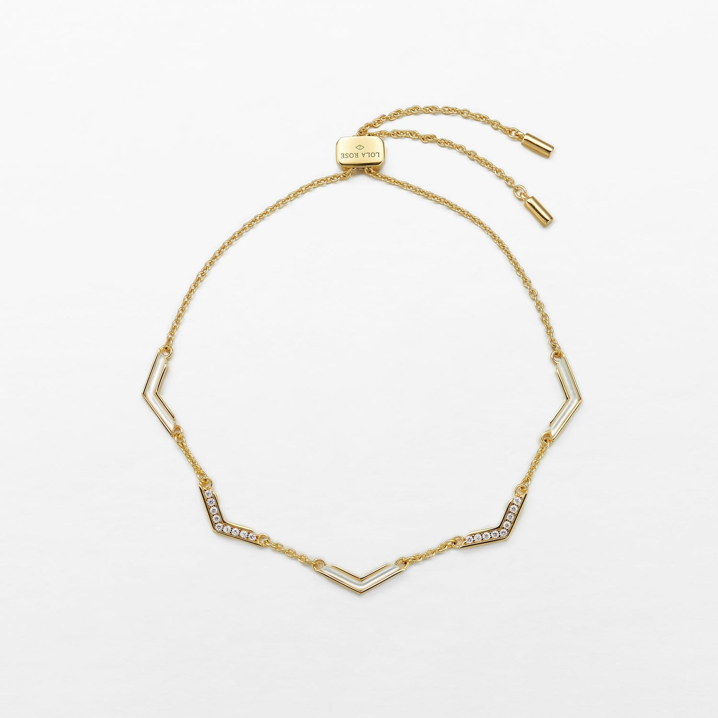 Pediment Mother-of-Pearl Bracelet