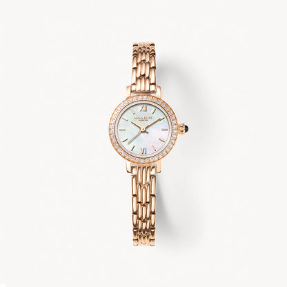 Rose Gold Mother of Pearl Watch & Ivy Bracelet Gift Set